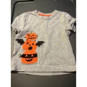 Gymboree Halloween Jack-O-Lantern Short Sleeve Shirt 12–18M EUC